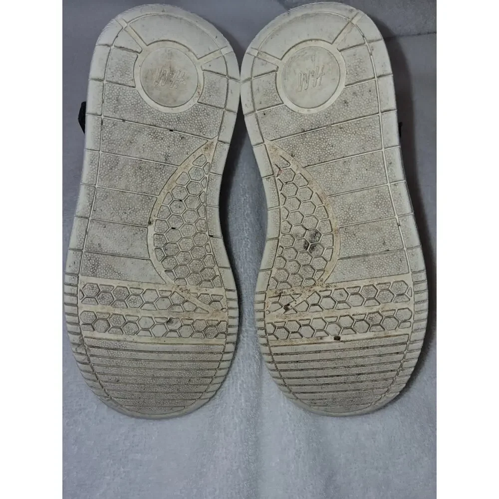 H&M Keith Haring Kid’s Brown High Top Shoes Size 10-EU Kids Boys & ❤️ Pre-owned